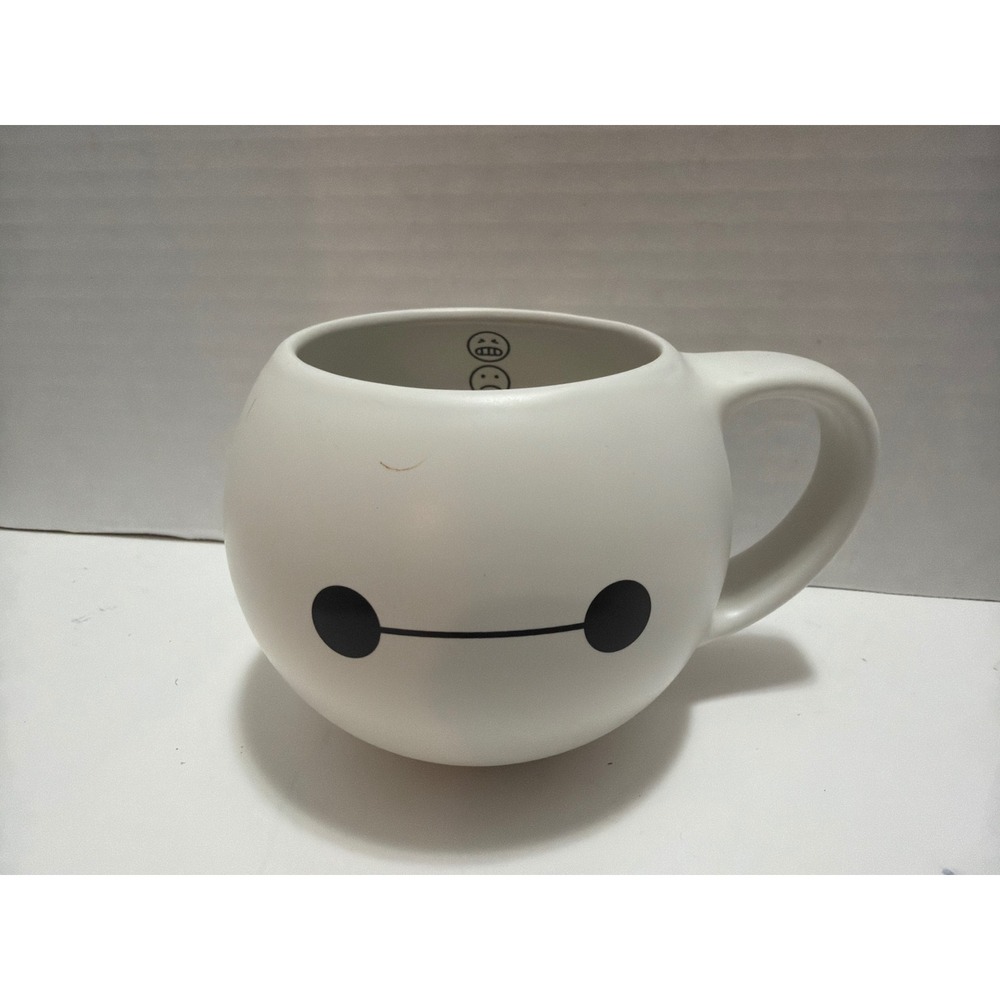 Baymax Mug Disney Parks Big Hero 6 White Ceramic Coffee Cup 20 oz